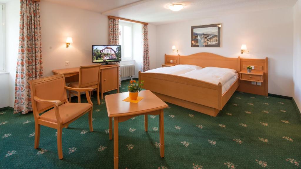 Hotel Portjengrat Saas-Almagell Habitación foto