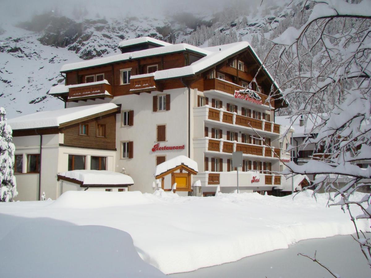 Hotel Portjengrat Saas-Almagell Exterior foto